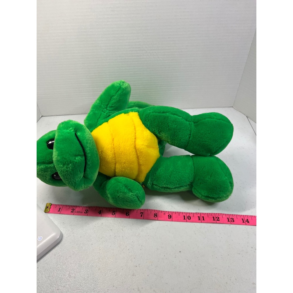 Build-A-Bear Workshop Green Sea Turtle Plush with Removable Zipper Shell Pouch - Picture 6 of 10